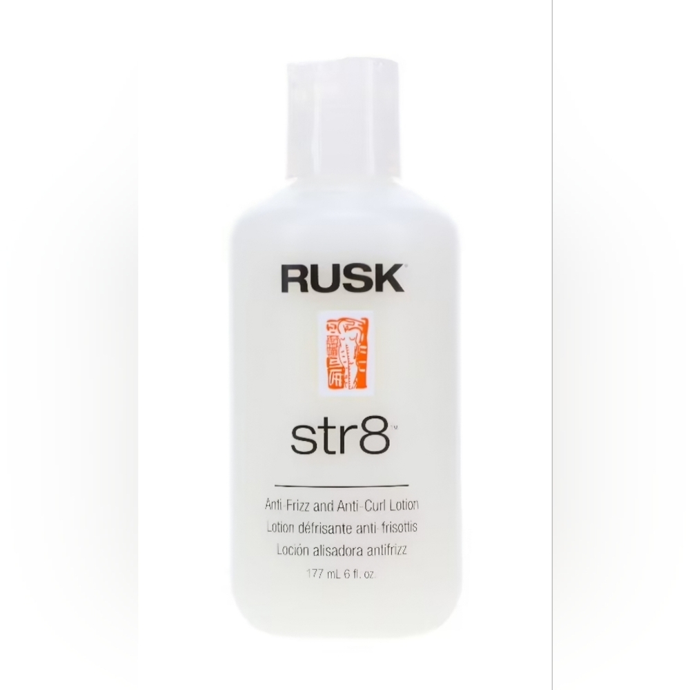 RUSK str8 Anti-Frizz & Anti-Curl Lotion NEW